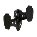 Dual Shoulder Mount Graphite Black
